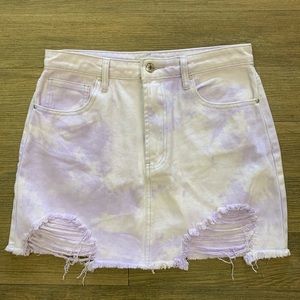 Forever 21 distressed skirt